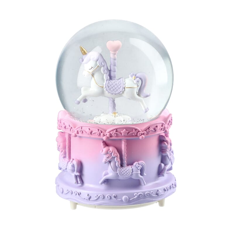 Christmas Musical Snow Globe-Sweet Dream Unicorn