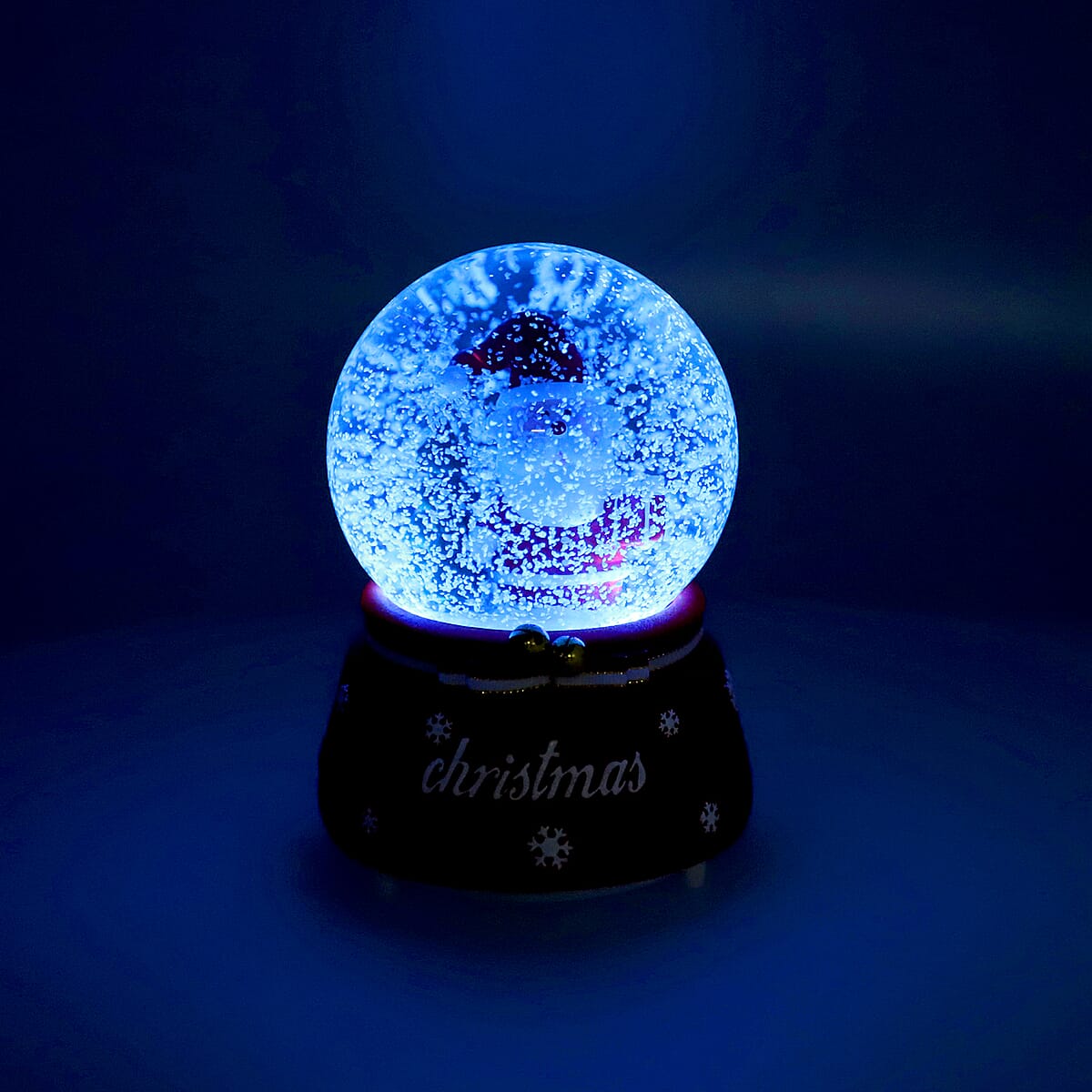 Christmas Musical Snow Globe-Santa's Gift image number 5