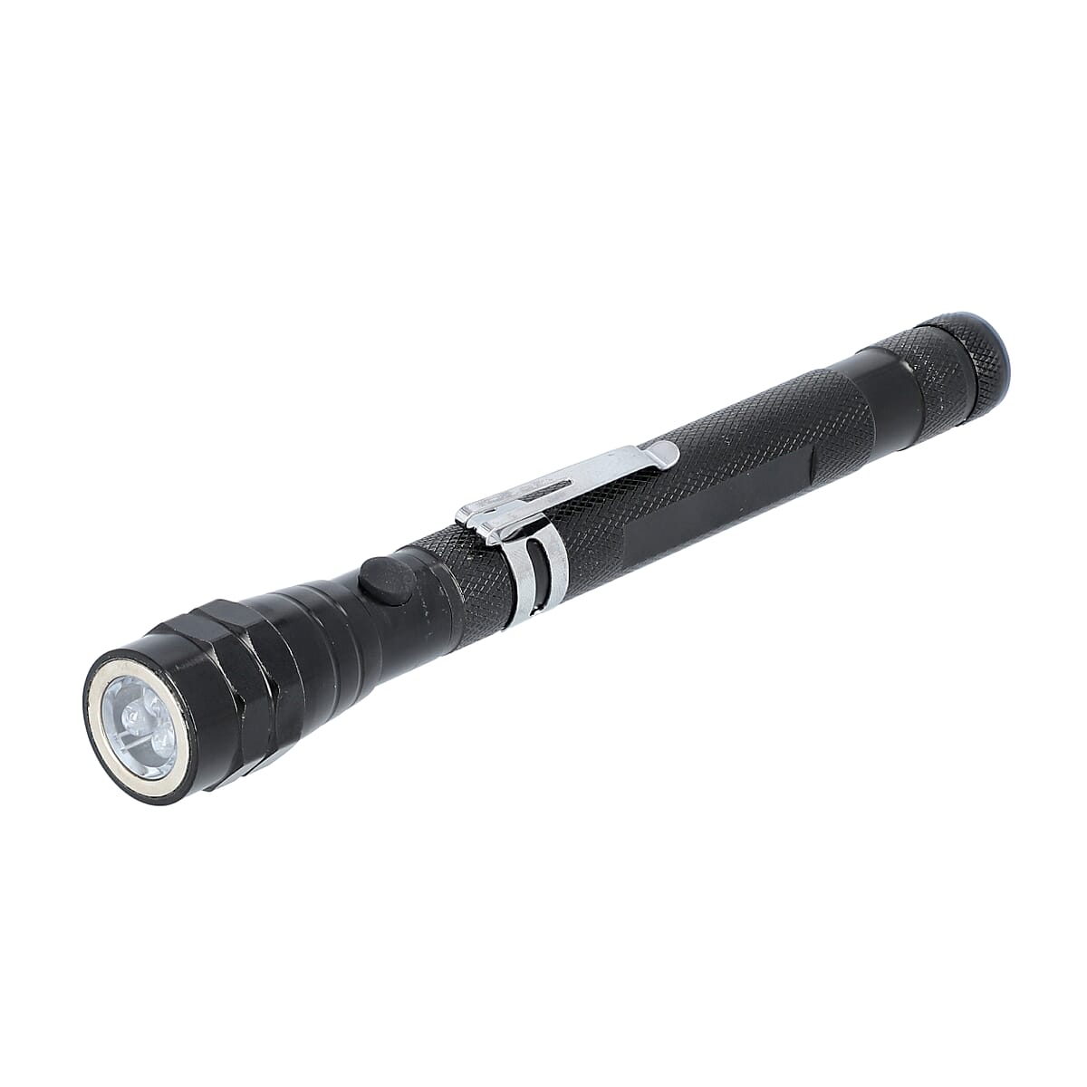 Set of 2 Black Aluminium 3 LED Flexible Flashlight (4xCR44 Included) image number 2