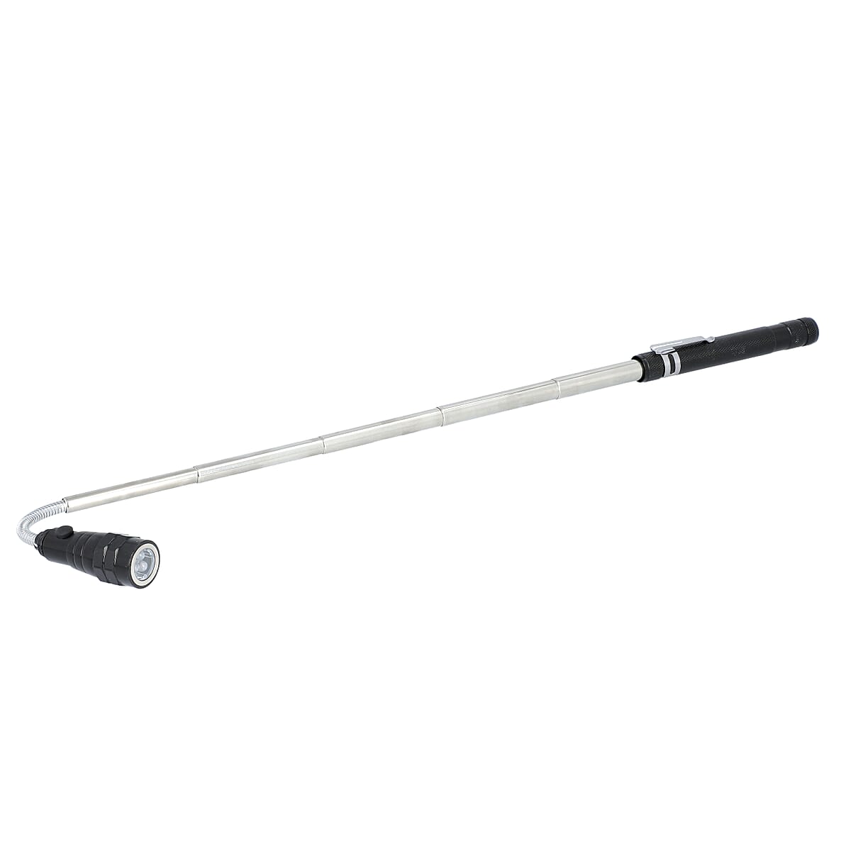 Set of 2 Black Aluminium 3 LED Flexible Flashlight (4xCR44 Included) image number 4