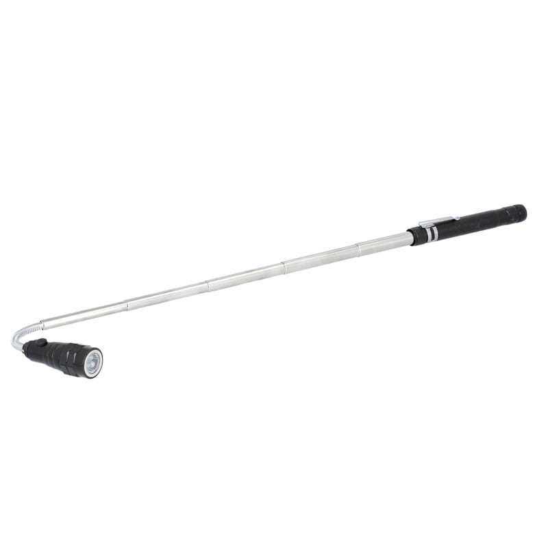 Set of 2 Black Aluminium 3 LED Flexible Flashlight (4xCR44 Included)