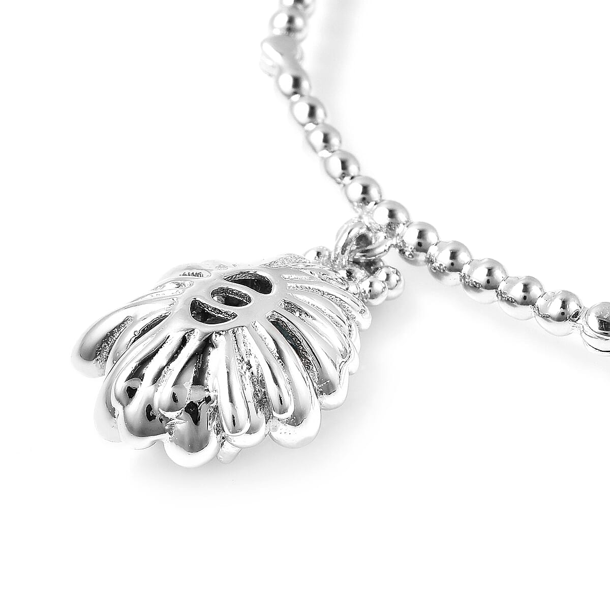 LucyQ Bubble Collection Cambodian Blue Zircon Necklace 20 Inches in Sterling Silver 2.75 ctw image number 3