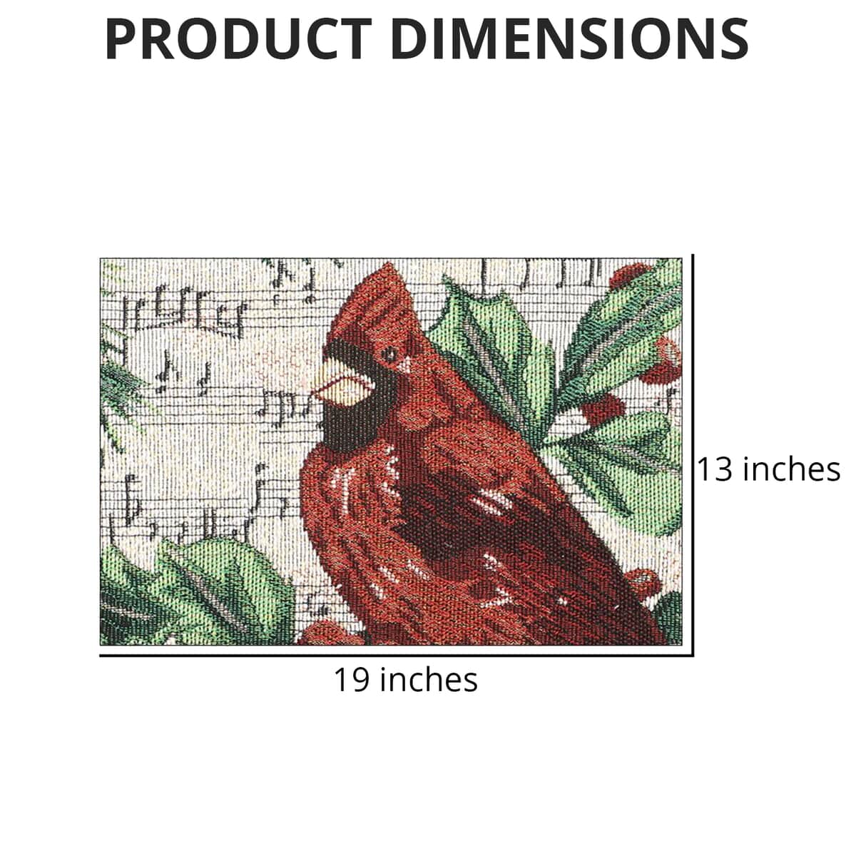 Set of 6 Animals Print Pattern 65% Cotton and 35% Polyester Jacquard Weave Pattern Table Placemats image number 3