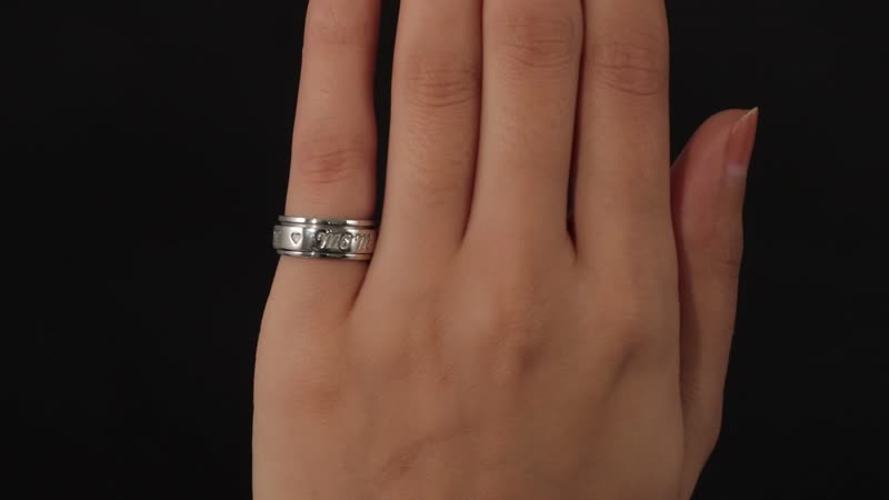 Turtle Band Ring in Sterling Silver 5 Grams