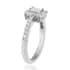 Rhapsody 950 Platinum E-F VS Diamond Ring (Size 7.0) 4.75 Grams 0.50 ctw image number 3