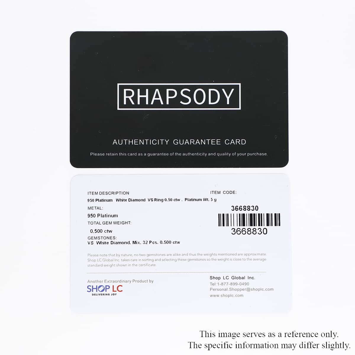 Rhapsody 950 Platinum E-F VS Diamond Ring (Size 7.0) 4.75 Grams 0.50 ctw image number 7