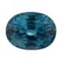 AAAA Ratanakiri Blue Zircon (Ovl 9x7 mm) 3.30 ctw image number 0