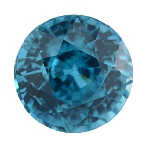 AAAA Ratanakiri Blue Zircon (Rnd 9.5 mm) 6.50 ctw