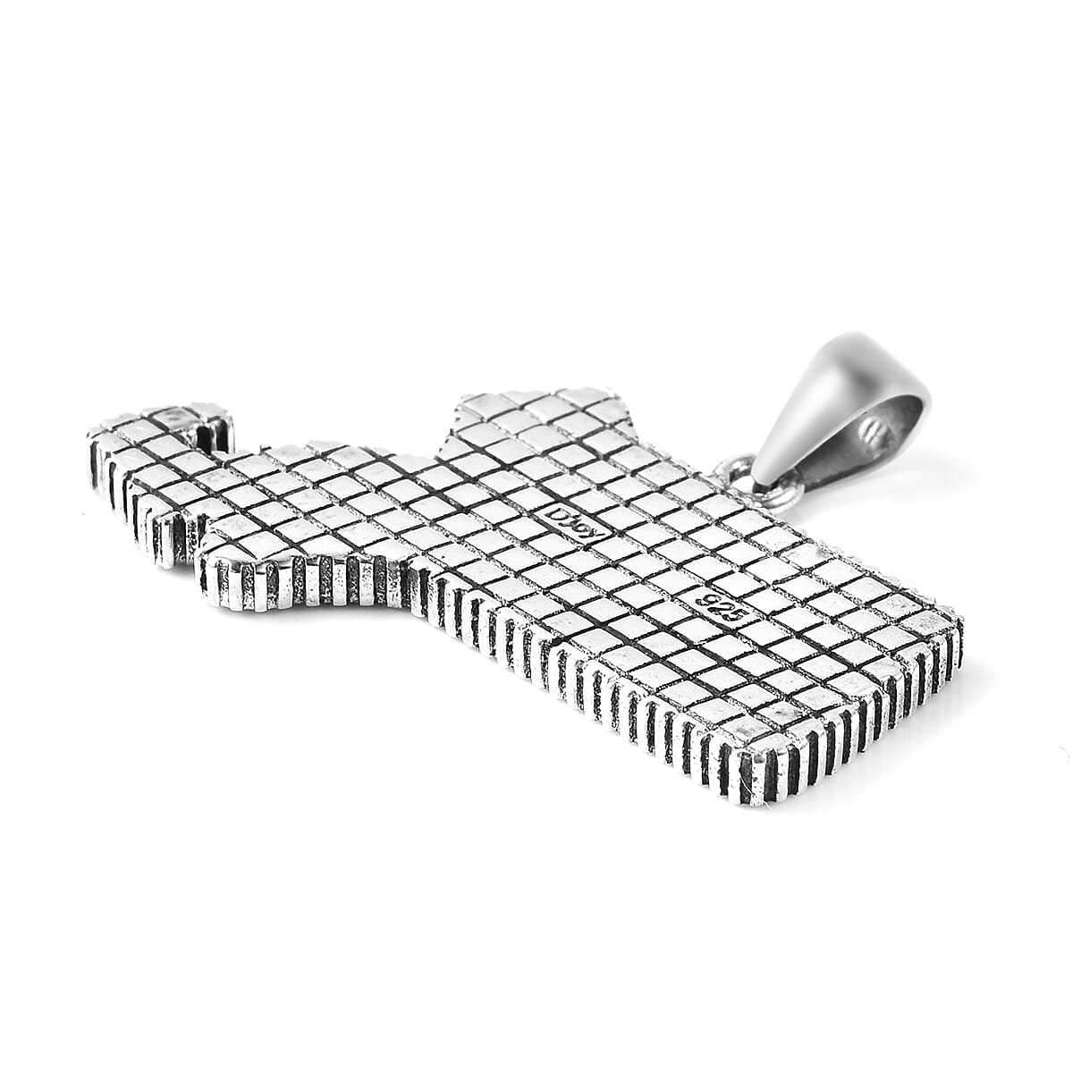 Massachusetts State Map Pendant in Sterling Silver 5.50 Grams