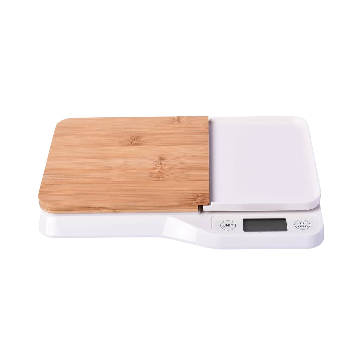 Cutting Board with Digital Electronic Household Kitchen Scale (2xAAA Battery Not Included) image number 0