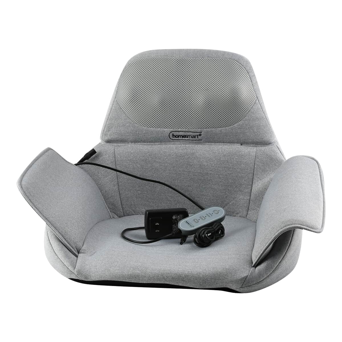 Light Grey Foldable Massage Chair with Remote Control image number 0