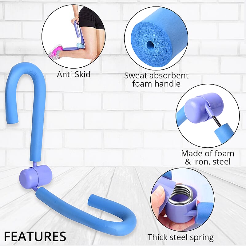 SoulSmart Blue Thigh Thigh Master, Home Fitness Gym Equipment, Exercise Workout Equipment of Arms, Inner Thigh Toners, Trimmer, Leg Exercise Equipment, Arm Trimmers, Weight Loss Machine