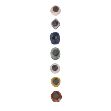 7 Chakras Gemstones Crystal Fridge Refrigerator Magnets image number 3