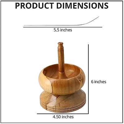 Seed Bead Spinner with Big Eye Beading Needle, Wooden Spin and String Beading Spinner Jewellery Making Tool with Curved Needle