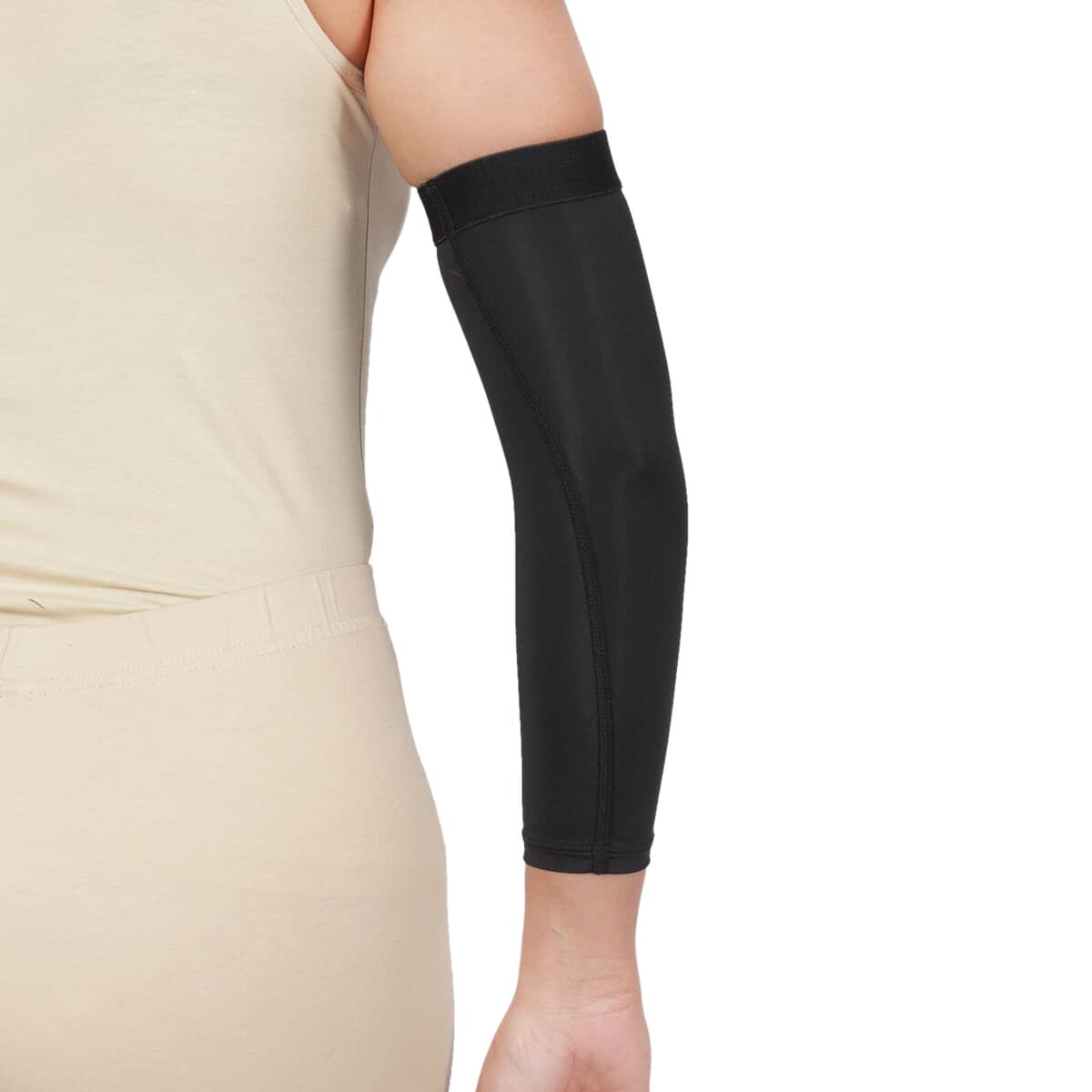 Copper Compression Recovery Elbow Sleeve- (L) image number 3