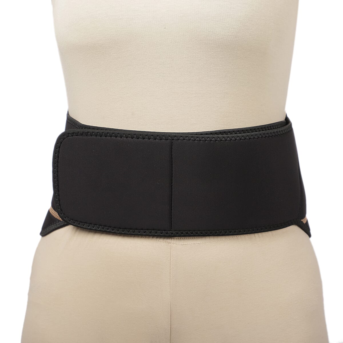 Copper Compression Slim Back Brace with Extra Support Bars- (S/M) image number 3