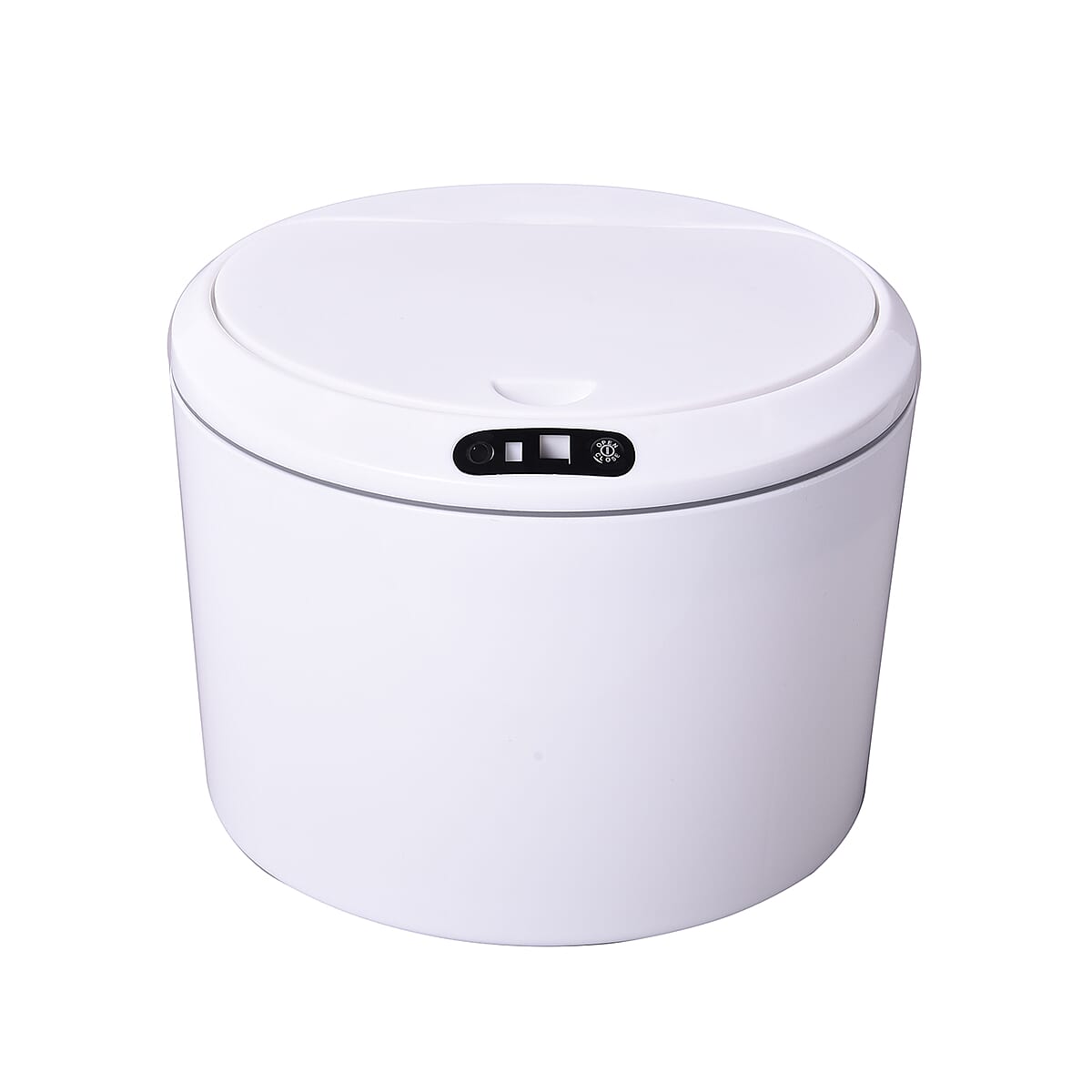 White Smart Touchless Trash Cans (2xAAA Not Included) image number 0