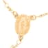 Diamond-Cut Beaded Necklace 21 Inches in Goldtone image number 3