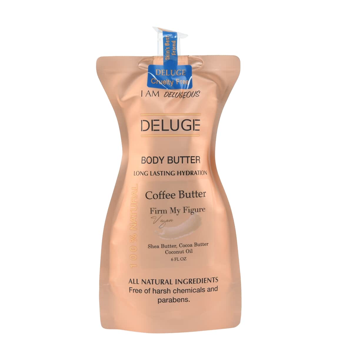 Deluge Coffee Body Cream (6oz) Made in USA image number 0