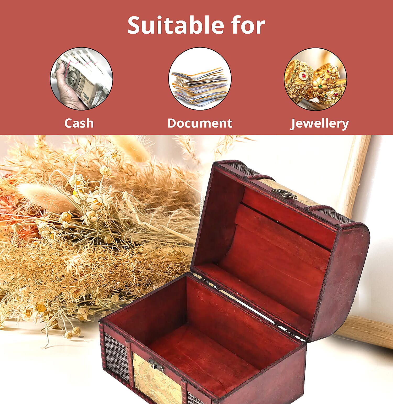 Golden Floral - Product card gallery slide 4 (10144212713755)