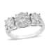 14K White Gold H I1 Diamond Ring (Size 7.0) 4.30 Grams 1.00 ctw image number 0