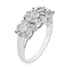 14K White Gold H I1 Diamond Ring (Size 7.0) 4.30 Grams 1.00 ctw image number 2