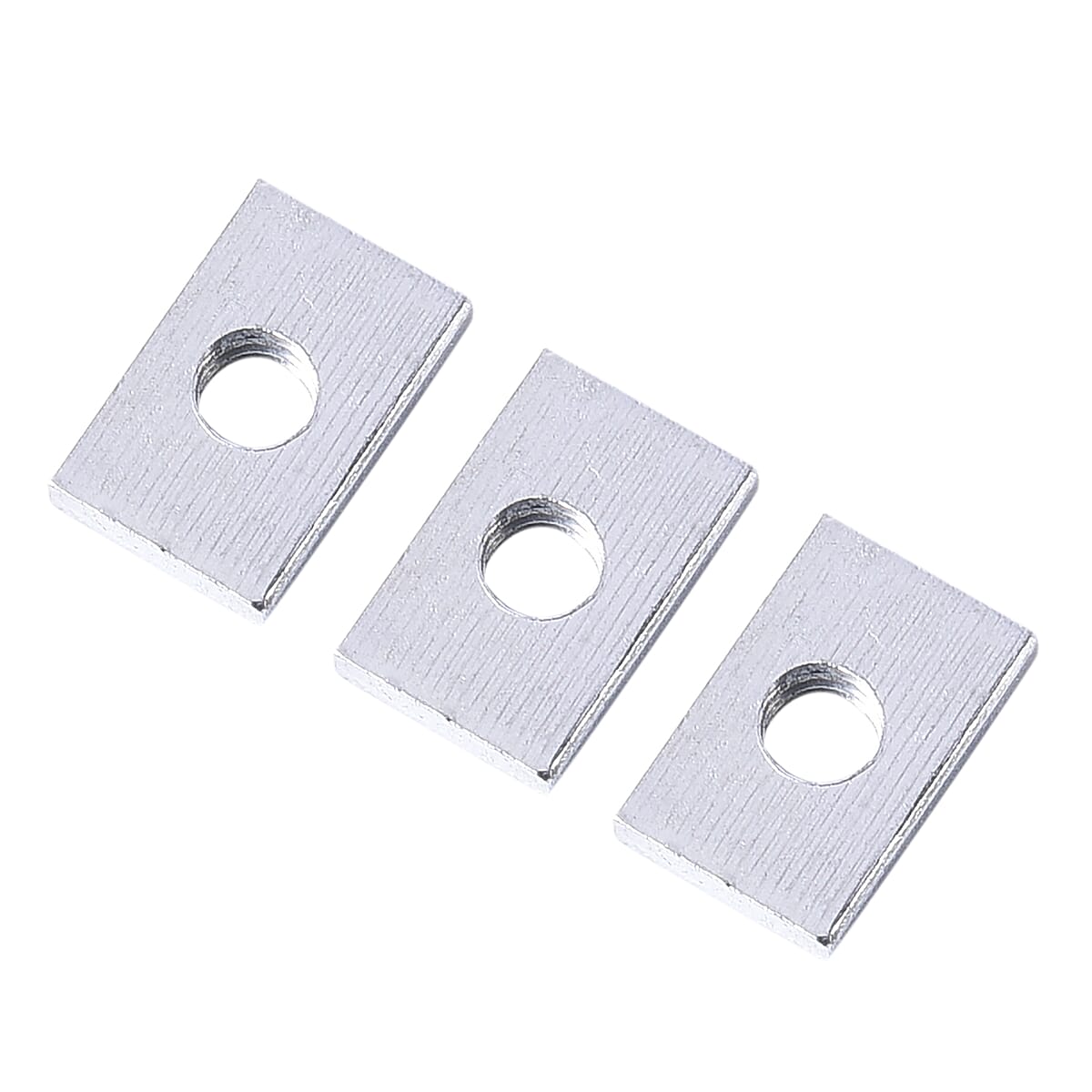 Set of 3 White Stainless Steel Adjustable Storage Rack (11.42-18.11) image number 6