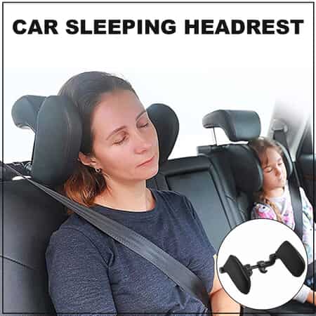 Car Headrest Pillow, Car Travel Neck Pillow Sleeping Seat Rest Pillow, Soft  Car Seat Pillow and Car Neck Pillow Support Neck Head Shoulder Sleep Cushion  Car Pillow for Kids Adults Elders