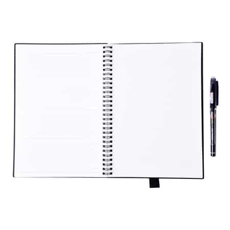 Deluxe Reusable Notebook, Dot Grid Eco-Friendly Journal with 1