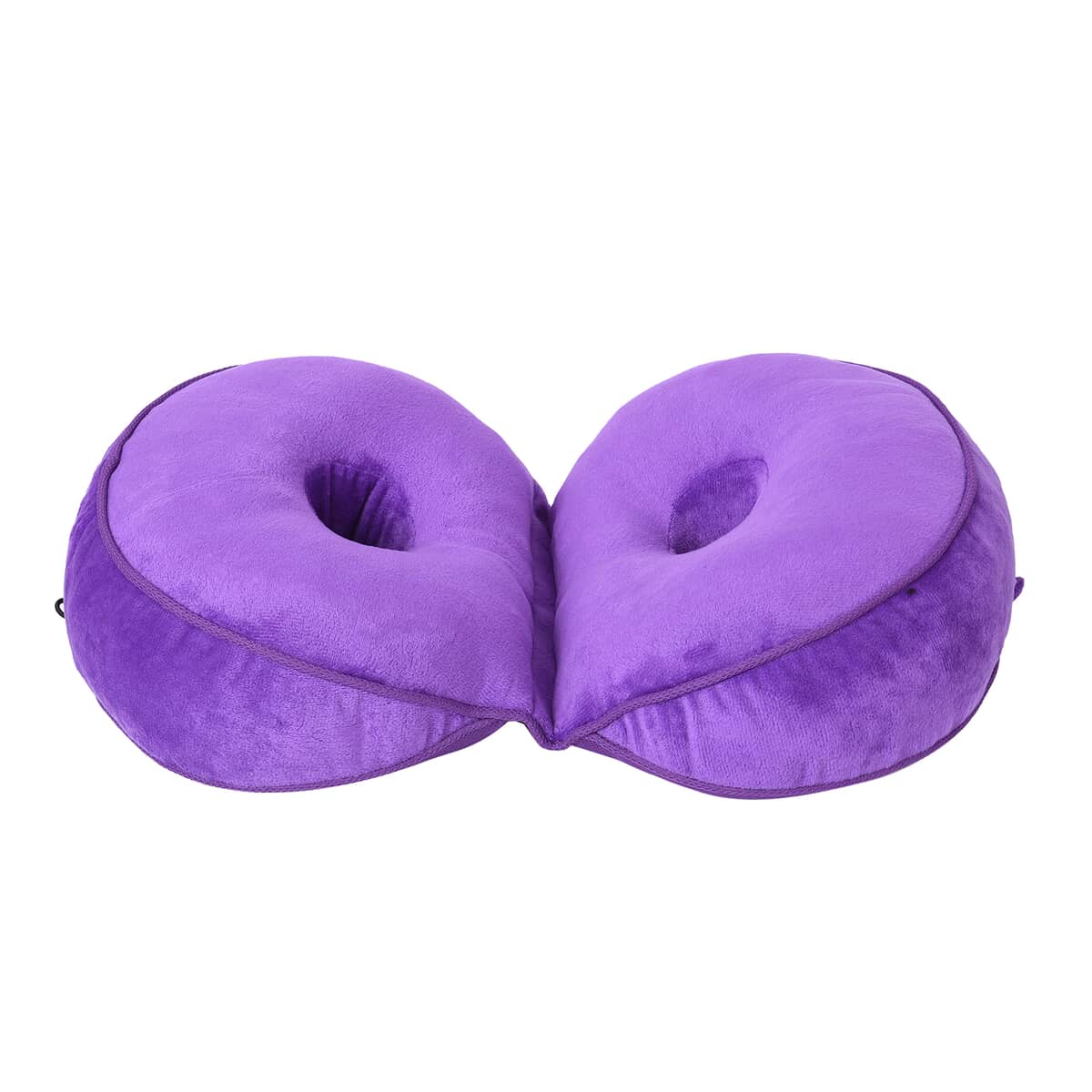 Lavender Memory Foam Seat Duo Cushion with Polyester Cover image number 1