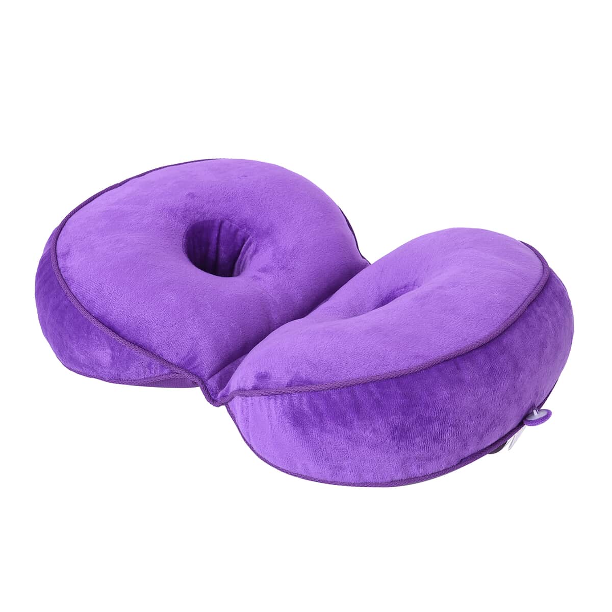 Lavender Memory Foam Seat Duo Cushion with Polyester Cover image number 2