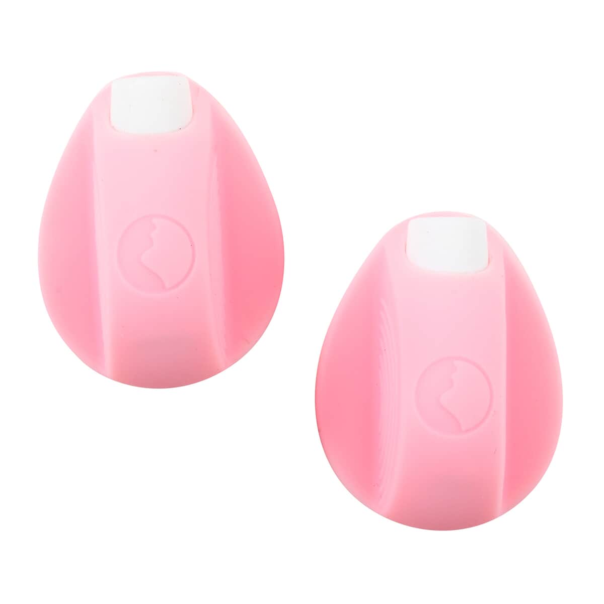 Set of 2 Pink Silicone Cleansing Brush image number 0