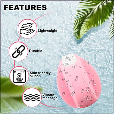 Set of 2 Pink Silicone Cleansing Brush