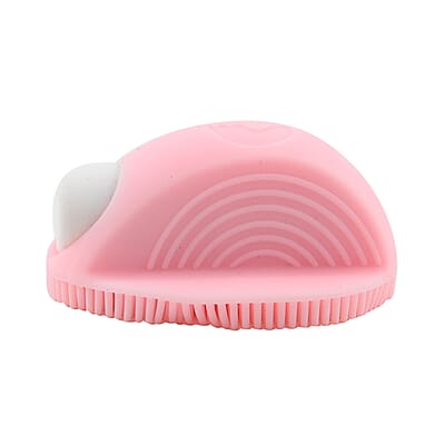 Set of 2 Pink Silicone Cleansing Brush