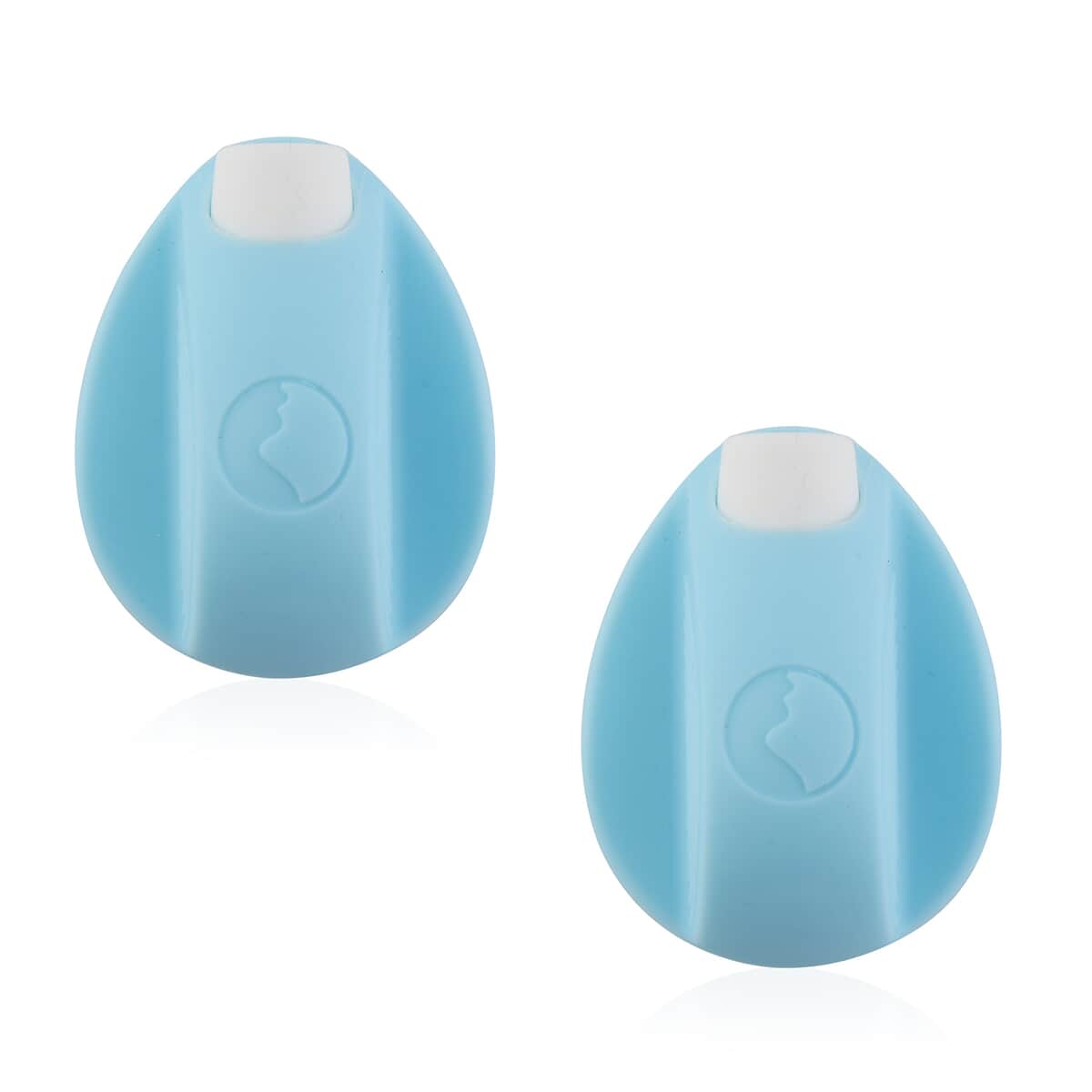 Set of 2 Blue Silicone Cleansing Brush image number 0