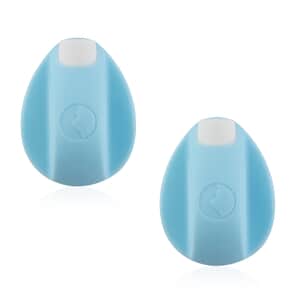 Set of 2 Blue Silicone Cleansing Brush
