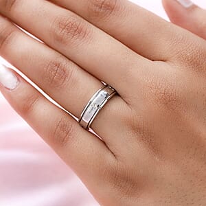 D'Joy Spinner Band Ring in Sterling Silver (Size 9.0) (4.85 Grams)