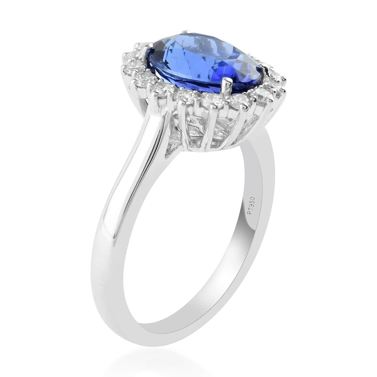 rhapsody-950-platinum-aaaa-tanzanite-and-diamond-e-f-vs-halo-ring-size-10.0-7-grams-3.65-ctw image number 2