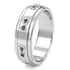 Sterling Silver Infinity Spinner Band Ring, Promise Rings (Size 10.0) (4 g) image number 3