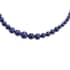 Lapis Lazuli Beaded Necklace 18 Inches in Sterling Silver 166 ctw image number 1