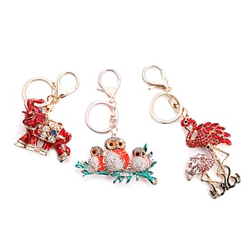 Flamingo, Elephant & Owl - Product card gallery slide 1 (10176428572985)