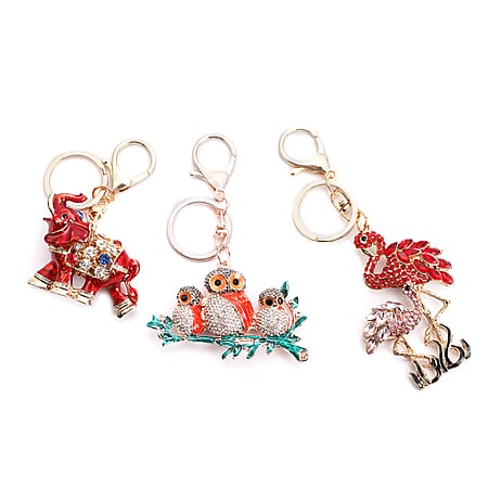 Flamingo, Elephant & Owl - Product card gallery slide 1 (10176428572985)