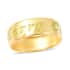 Glow In The Dark Resin Merry Christmas Ring in 14K Yellow Gold Over Sterling Silver (Size 6) image number 0
