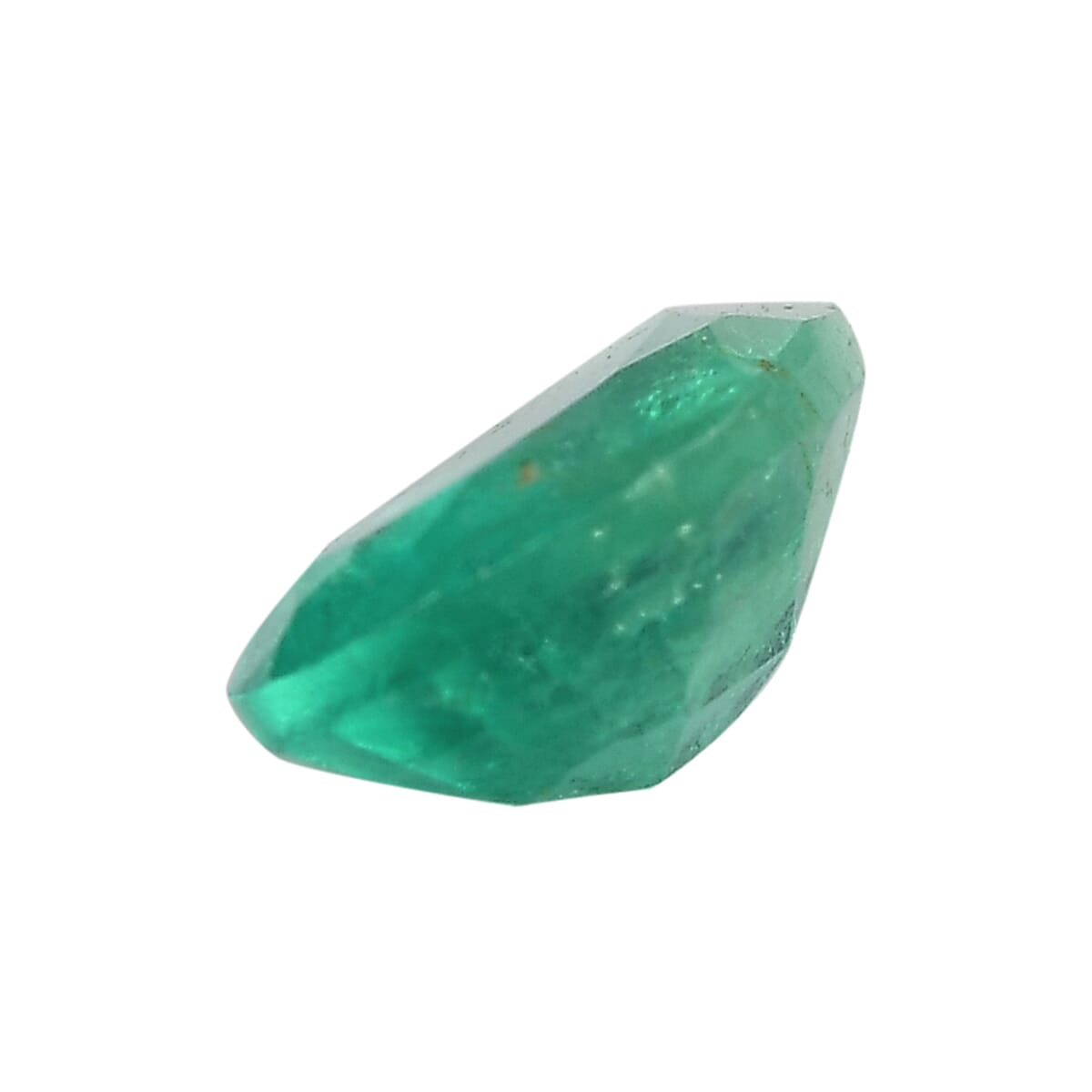 Boyaca Colombian Emerald (Pear 7.5x5 mm) 0.64 ctw image number 1