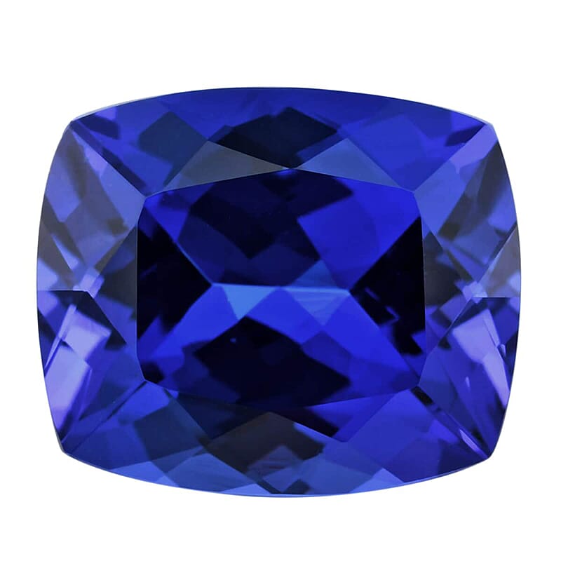 Certified and Appraised AAAA Vivid Tanzanite (Cush Free Size) 9.00 ctw