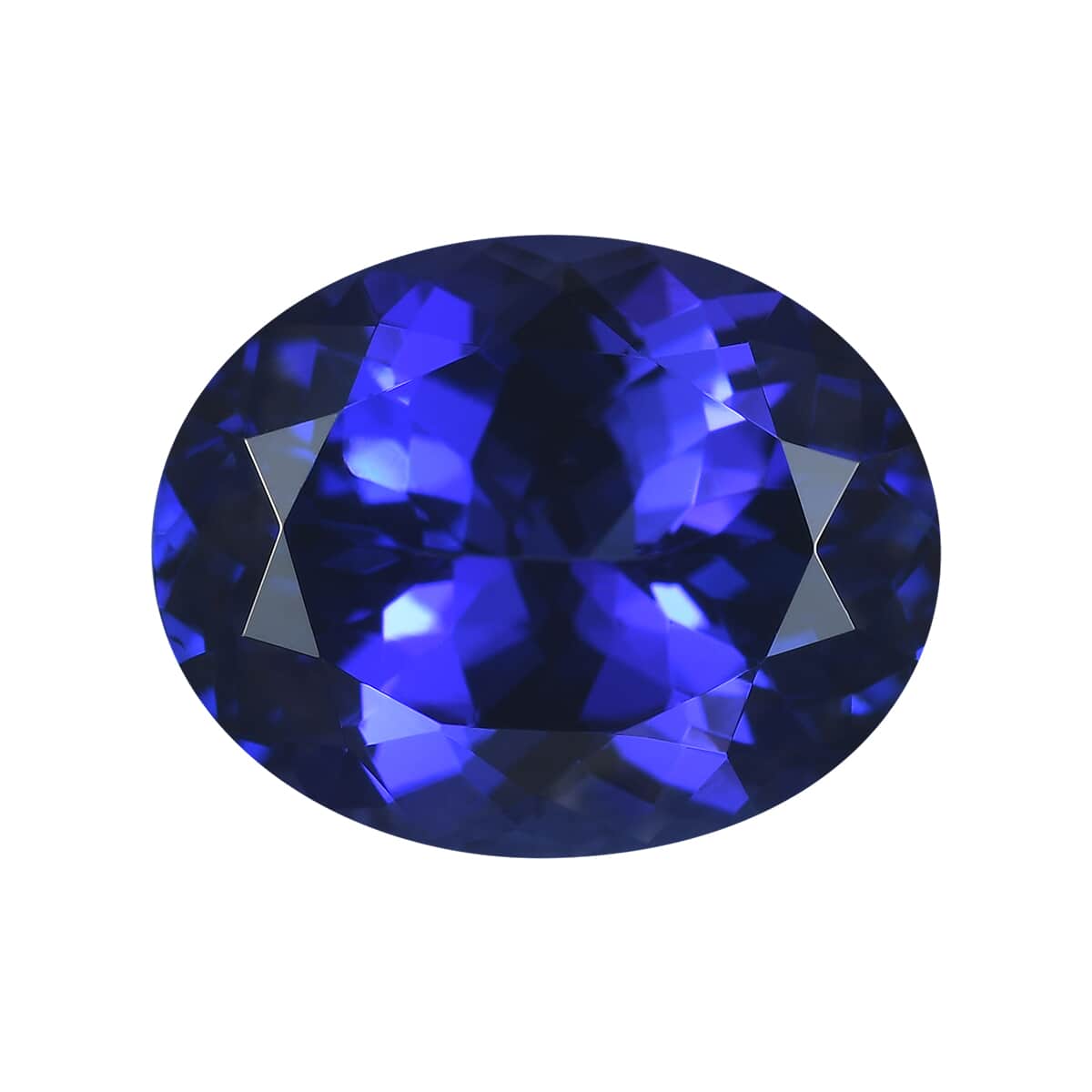 Certified and Appraised AAAA Vivid Tanzanite (Ovl Free Size) 9.00 ctw image number 0