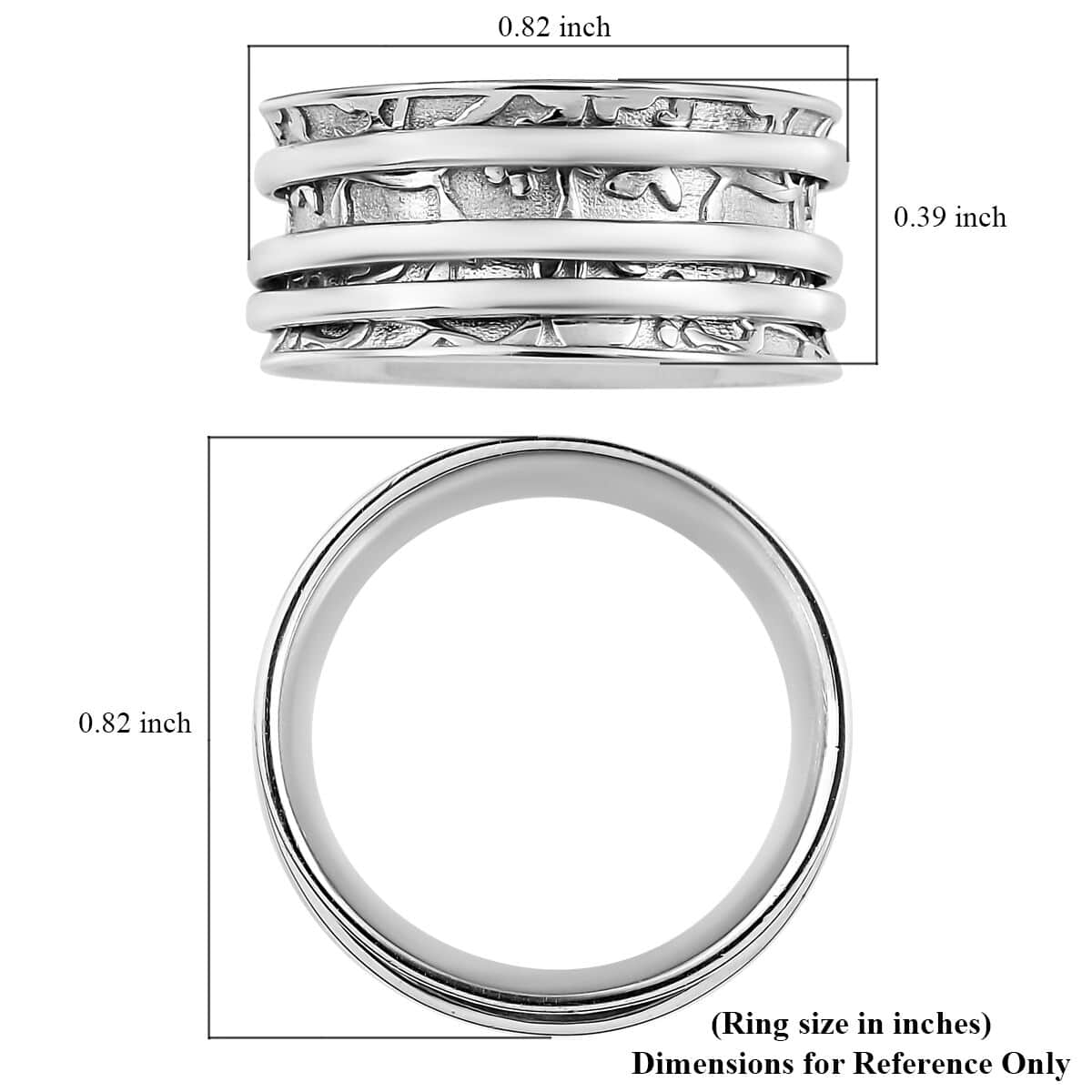 Sterling Silver Ring (Size 10.0) (7.15 g) image number 7