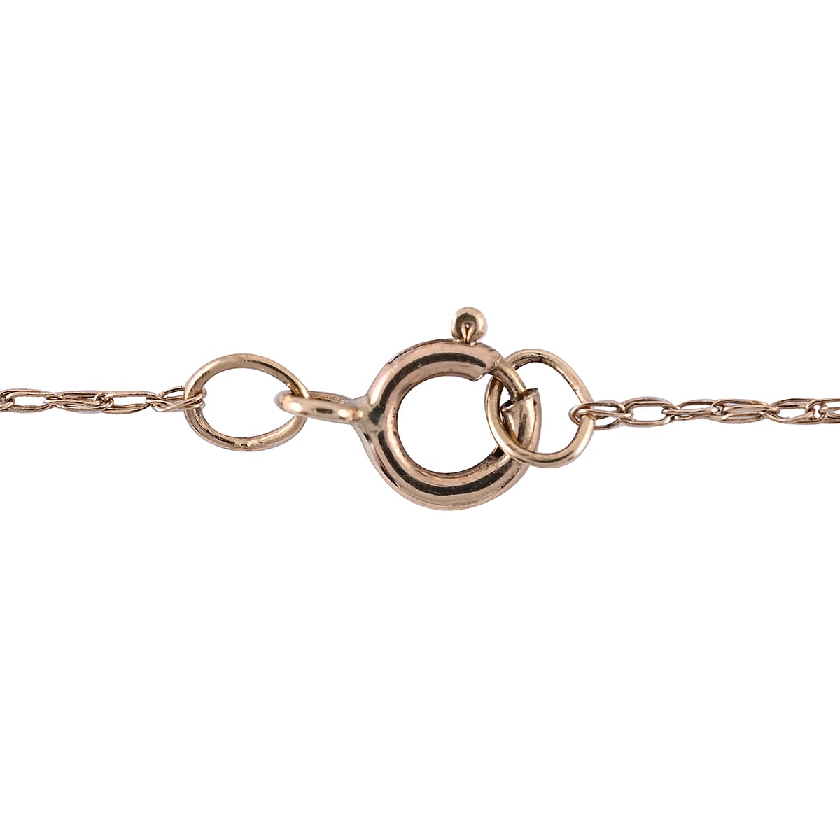 Tanzanite Pendant Necklace  in 9K Yellow Gold 0.25 ctw (18 Inches) image number 3