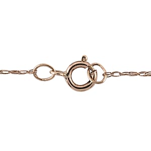 Tanzanite Pendant Necklace  in 9K Yellow Gold 0.25 ctw (18 Inches)