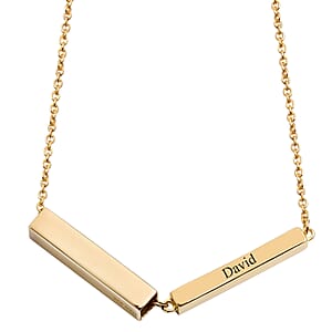 Vermeil YG Over Sterling Silver Pendant Necklace (18 Inches) (5.10 g)